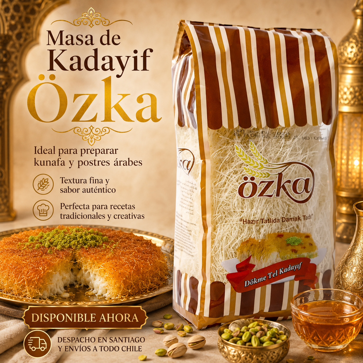 Masa de kadayif Özka