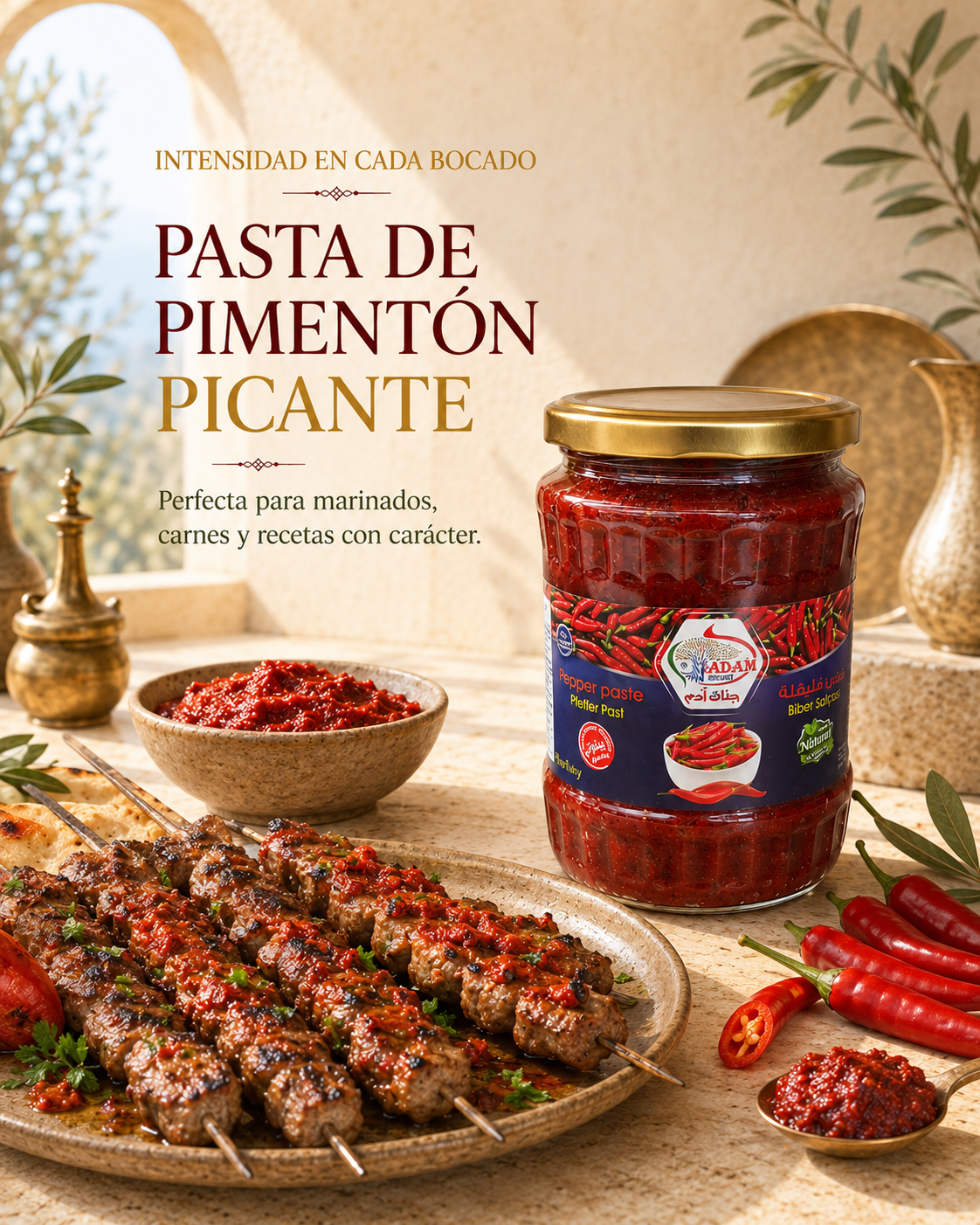 Pasta de pimentón picante